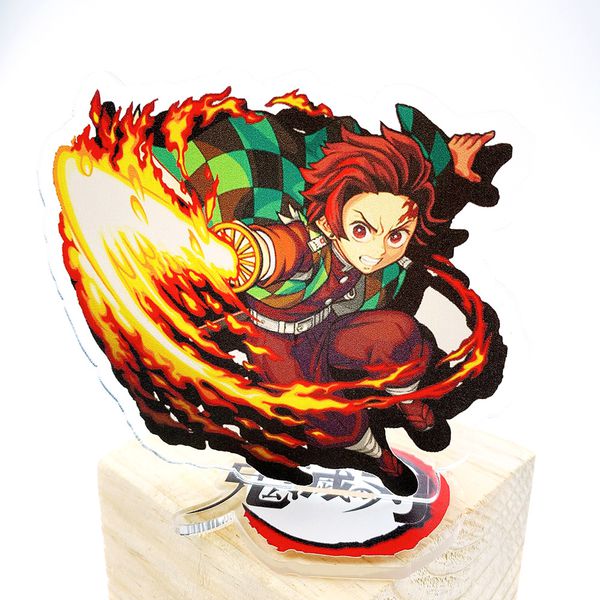 Фигурка Клинок рассекающий демонов - Танджиро Камадо (Demon Slayer - Tanjiro), акриловая, 12x15 см