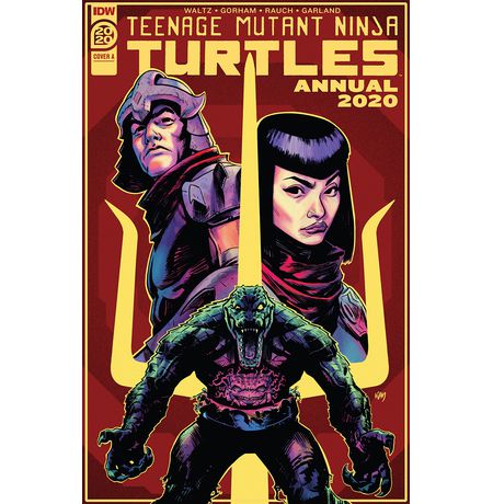 Teenage Mutant Ninja Turtles Annual 2020 обложка А