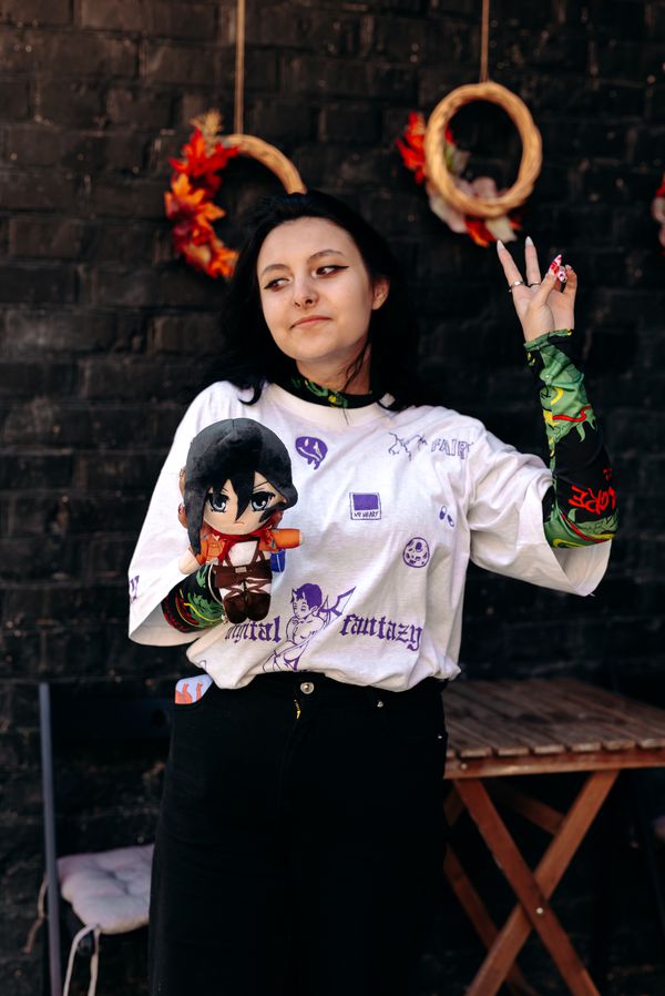 Мягкая игрушка Атака на Титанов - Микаса (Attack on Titan) изображение 2