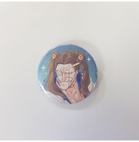 Значок Кенпачи Зараки Сейлор Мун - Блич (Bleach)