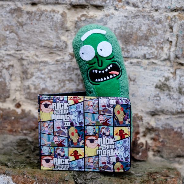 Мягкая игрушка Рик и Морти: Огурчик Рик (Rick and Morty: Pickle Rick) изображение 2