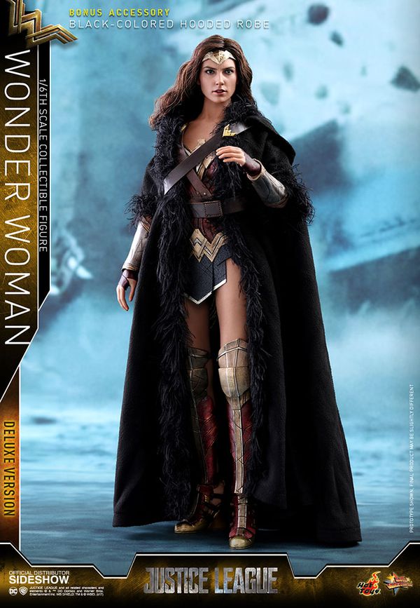 Фигурка Hot Toys - Чудо-Женщина (Justice League Wonder Woman Deluxe Set) 1/6 30 см изображение 2