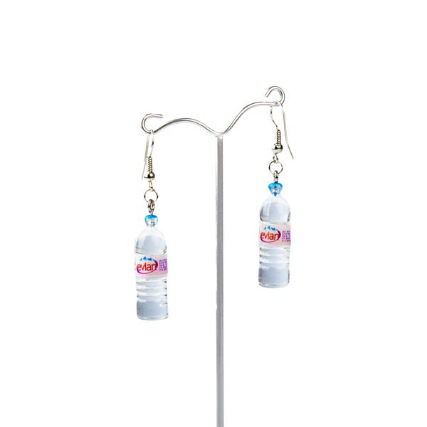 Серьги Бутылочка Evian