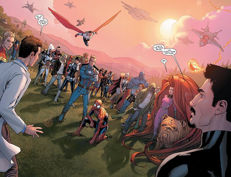 Civil War II #3 изображение 3