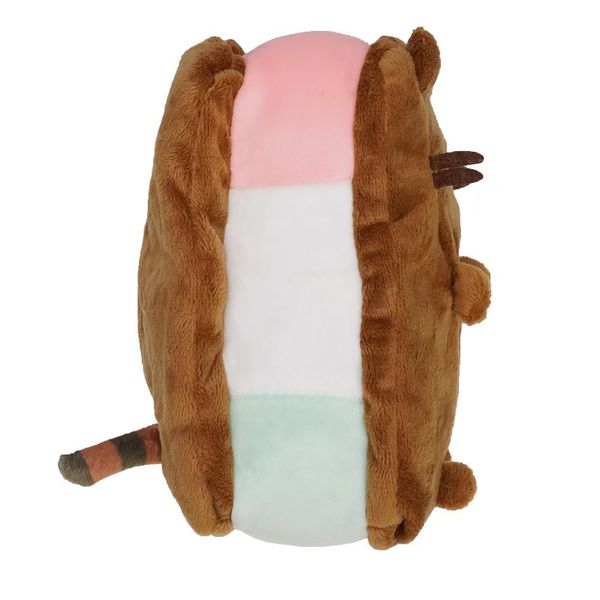 Мягкая игрушка Кот Пушин Неаполитанское Мороженое  (Pusheen Neapolitan) 30х21 см изображение 2