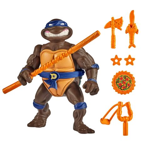 Фигурка Черепашки-Ниндзя - Донателло (Donatello - TMNT Classic Storage Shell) лицензия 10,5 см изображение 3