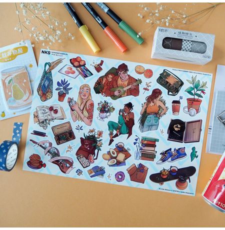 Набор стикеров Летний вайб