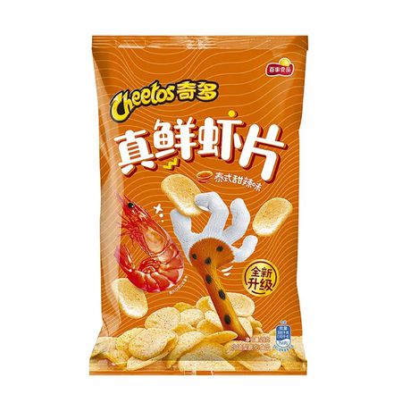 Чипсы Cheetos со вкусом острых креветок