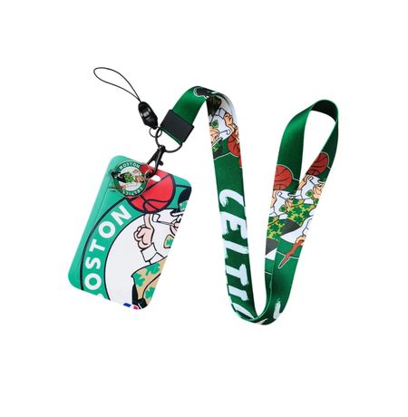 Картхолдер Бостон Селтикс Boston Celtics, пластик 11х6,8 см, 48 см