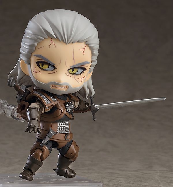 Фигурка Ведьмак 3 Дикая Охота - Геральт  (The Witcher 3 Wild Hunt - Geralt) Nendoroid изображение 3