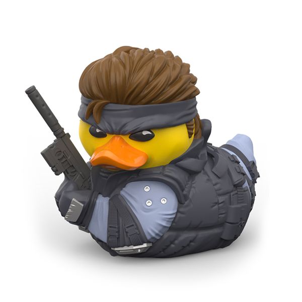 Фигурка-Утка  Metal Gear Solid - Солид Снейк (Metal Gear Solid Solid Snake) TUBBZ 10 см