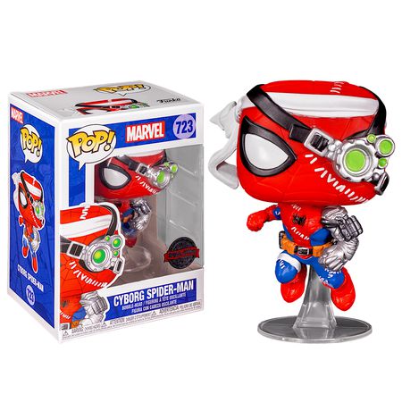 Фигурка Funko POP! Человек-Паук Киборг, Эксклюзив (Cyborg Spider-Man, Special Edition)
