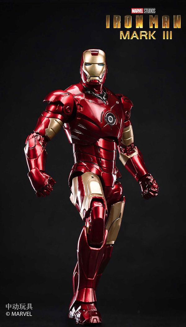 Фигурка Железный Человек - Mark III (Iron Man ZD Toys) лицензия изображение 5