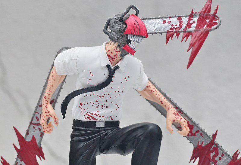 Фигурка Человек-Бензопила - Дэнджи и Почита спит (Denji Chainsaw Man) 20 см изображение 2