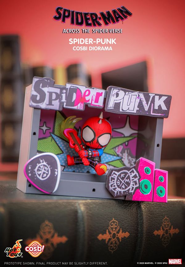 Случайная фигурка Hot Toys Cosbi - Spider-Man Across The Spider-Verse Diorama Series Лицензия 7-9 см изображение 3
