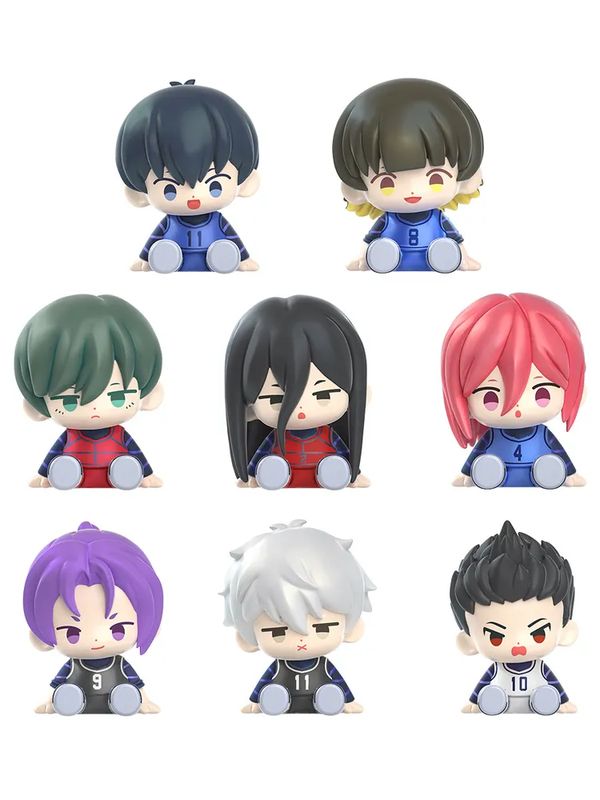 Случайная фигурка Синяя Тюрьма: Блю Лок (Blue Lock) Лицензия 6,2 см изображение 6