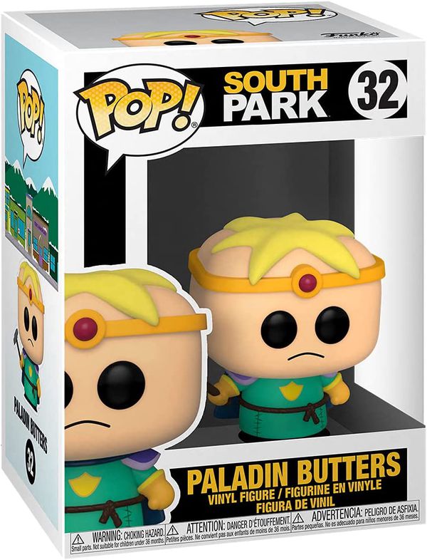 Фигурка Funko POP! Баттерс - Паладин South Park (Paladin Butters - Южный Парк)