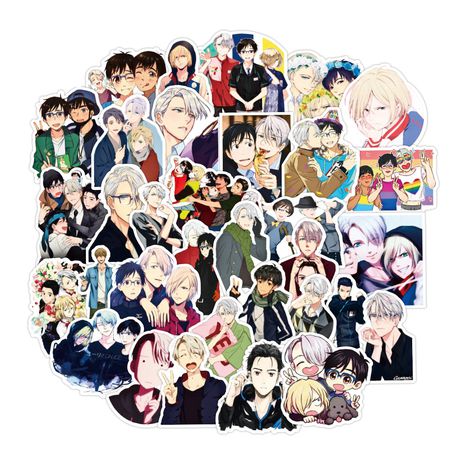 Стикеры Юри на льду (Yuri on Ice)