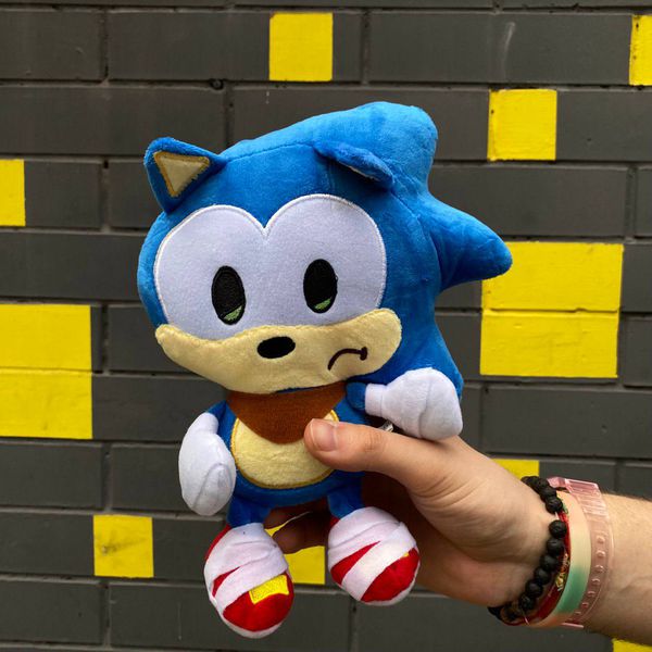 Мягкая игрушка Соник ухмыляется (Sonic the Hedgehog)