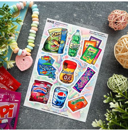 Набор стикеров Киоск 2, mini