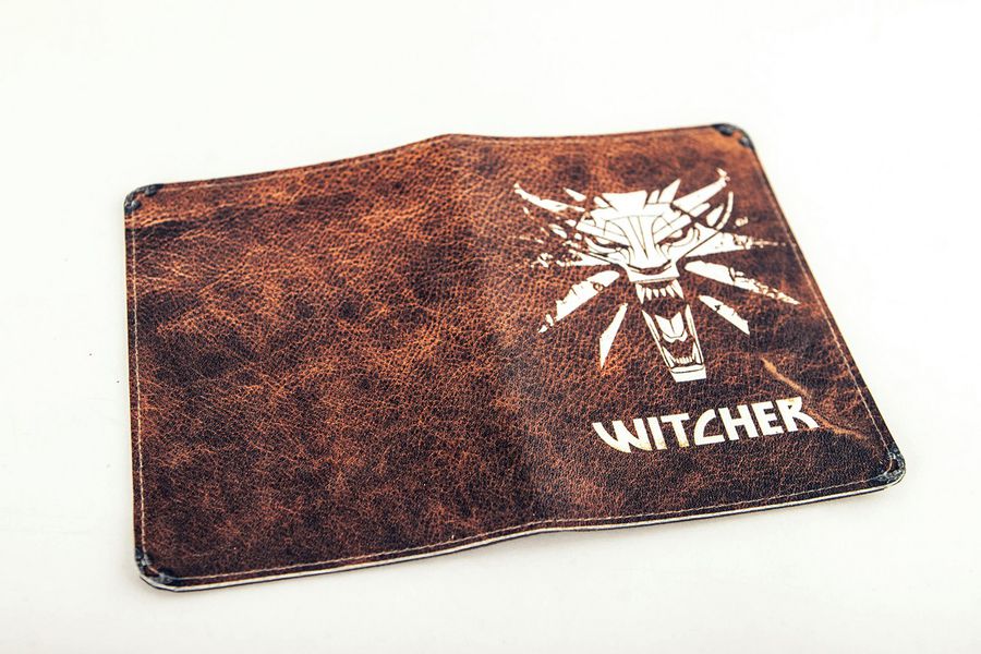 Обложка для паспорта Ведьмак - Школа Волка (Witcher) изображение 2