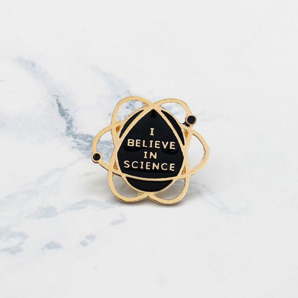 Значок I Believe In Science