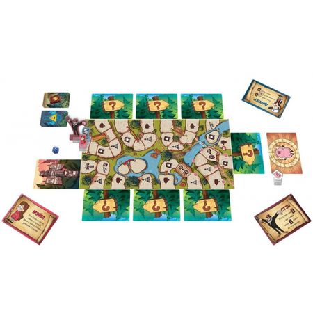 Настольная игра Гравити Фолз - Спасти Пухлю изображение 3