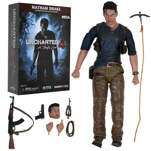 Фигурка Uncharted 4 - Натан Дрейк (Nathan Drake - Ultimate Action Figure) изображение 2