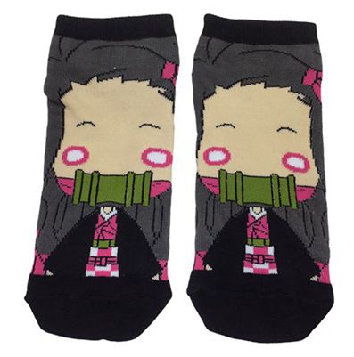 Носки Клинок Рассекающий Демонов - Незуко Камадо (Demon Slayer) изображение 3