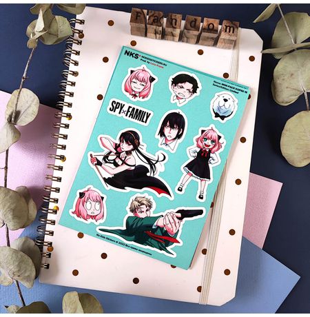 Стикеры Семья Шпионов наклейки NKS