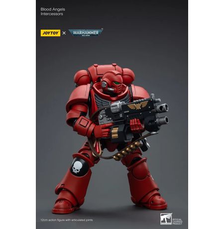 Фигурка Warhammer 40000 - Кровавый Ангел Заступник (Blood Angels Intercessors JOYTOY) 1:18 изображение 8