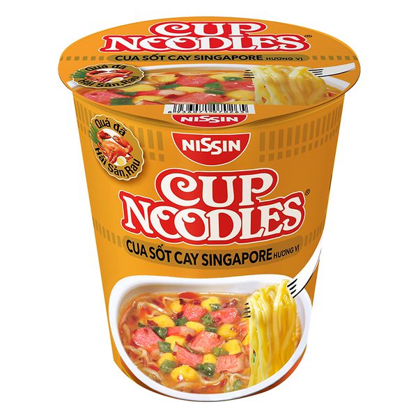Лапша Cup Noodle Nissin Сингапурский Краб Чили