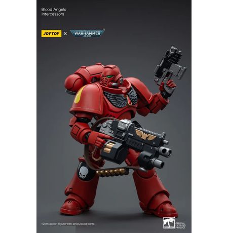 Фигурка Warhammer 40000 - Кровавый Ангел Заступник (Blood Angels Intercessors JOYTOY) 1:18 изображение 9