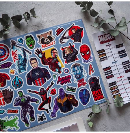 Стикеры Мстители: Финал (Avengers) наклейки NKS изображение 3