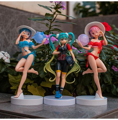 Фигурка Хатсуне Мику Велогонки (Hatsune Miku 2018 Racing Team Ukyo Version) 21 см изображение 3