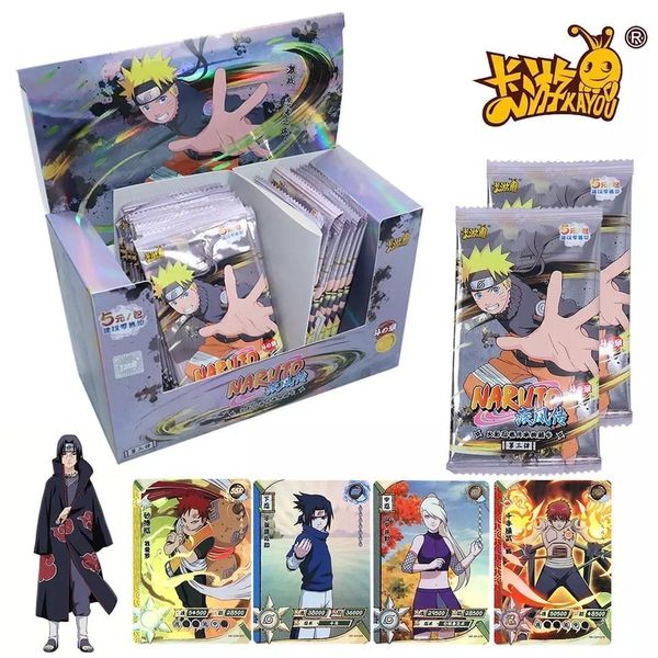 Коллекционные карточки Наруто Категория А+ 5 штук в бустере (Naruto)