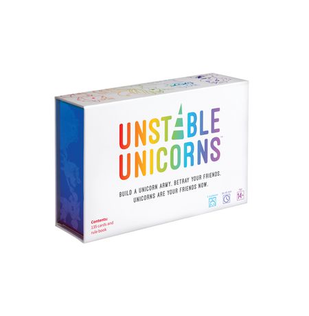 Настольная игра Нестабильные Единороги на английском (Unstable Unicorns)