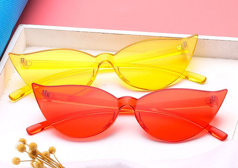 Очки Мармелад кошачий глаз красный изображение 3