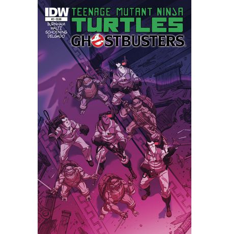 Teenage Mutant Ninja Turtles Ghostbusters #2