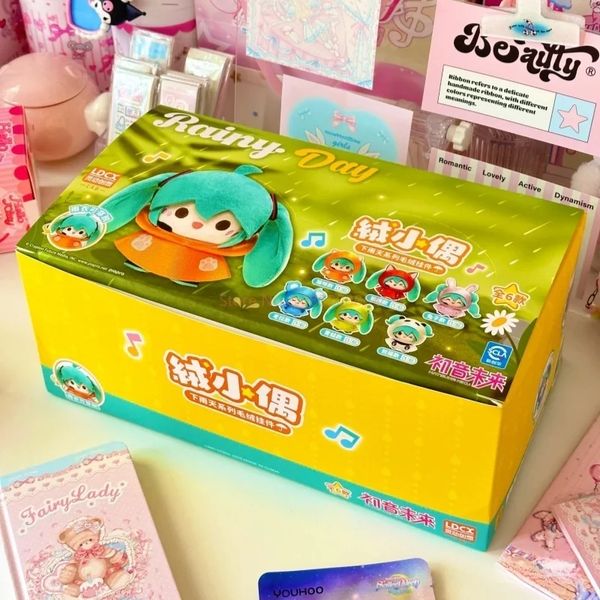 Случайная мягкая игрушка-брелок Хатсуне Мику Rainy Day 12 см (Лицензия) изображение 3