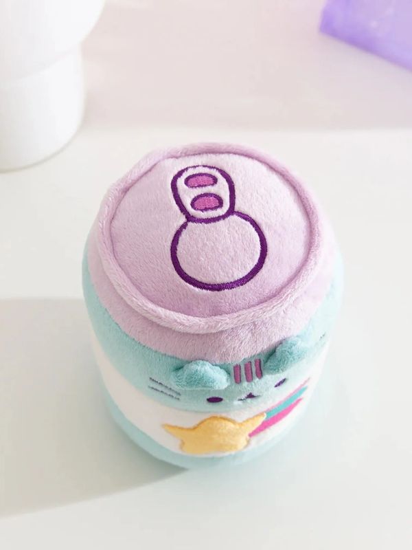 Мягкая игрушка Кот Пушин Банка с газировкой (Pusheen Cat) 19х10 см изображение 3