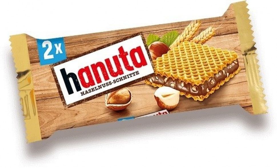Печенье вафельное Ханута (Hanuta) 44 г