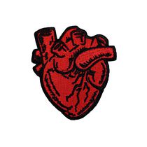 Нашивка Сердце анатомическое