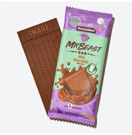 Шоколад MrBeast - Milk Feastables Молочный 35 гр