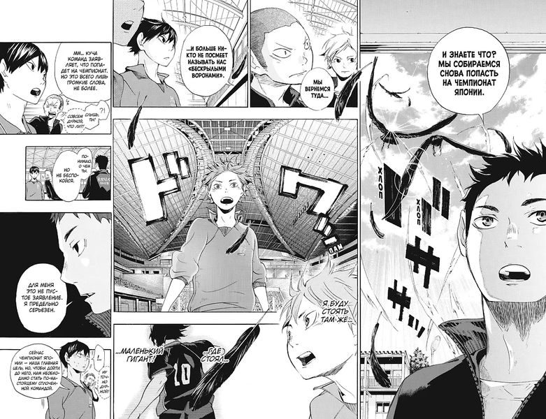 Волейбол! Том 1. Хината и Кагэяма. Вид с высоты изображение 11