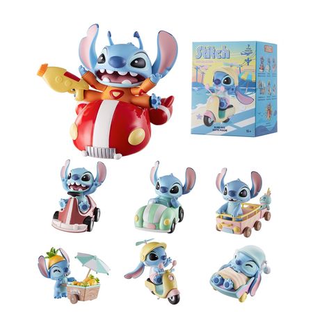 Случайная фигурка MINISO Stitch Trip (Лило и Стич) Лицензия 6-9 см изображение 3