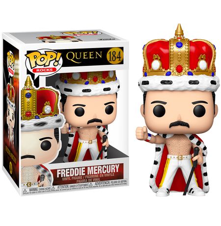 Фигурка Funko POP! Queen - Фредди Меркьюри в королевской мантии (Queen - Freddie Mercury King)
