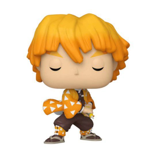 Фигурка Funko POP! Клинок рассекающий демонов - Зеницу Агацума (Demon Slayer Zenitsu Agatsuma)УЦЕНКА