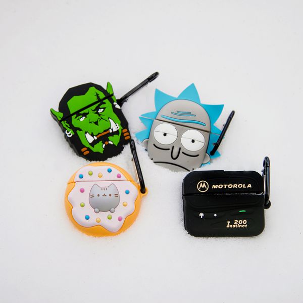 Чехол для Airpods Рик и Морти: Рик (Rick and Morty) изображение 2