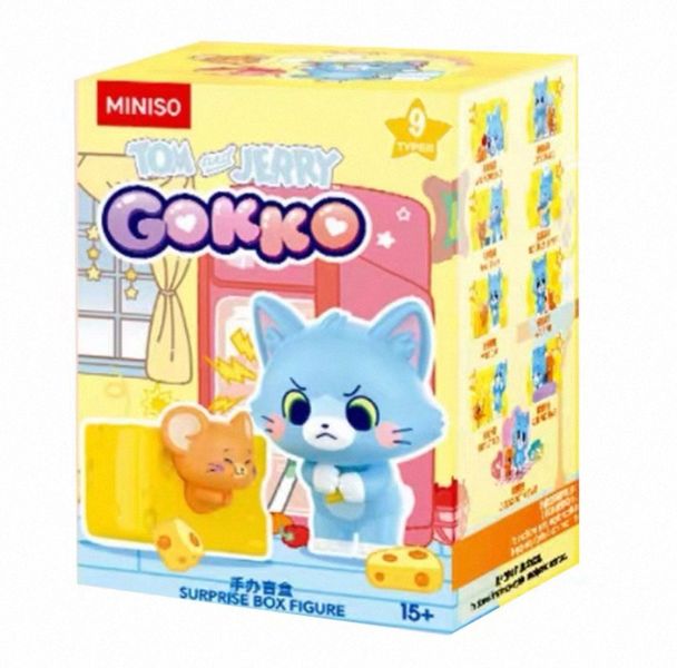 Случайная фигурка MINISO Том и Джерри (Tom and Jerry Gokko) Лицензия